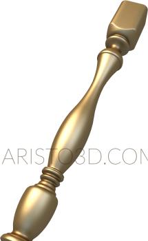 Balusters (BL_0015) 3D model for CNC machine